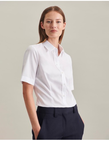 S-080605-Womens Blouse Regular Fit Short Sleeve